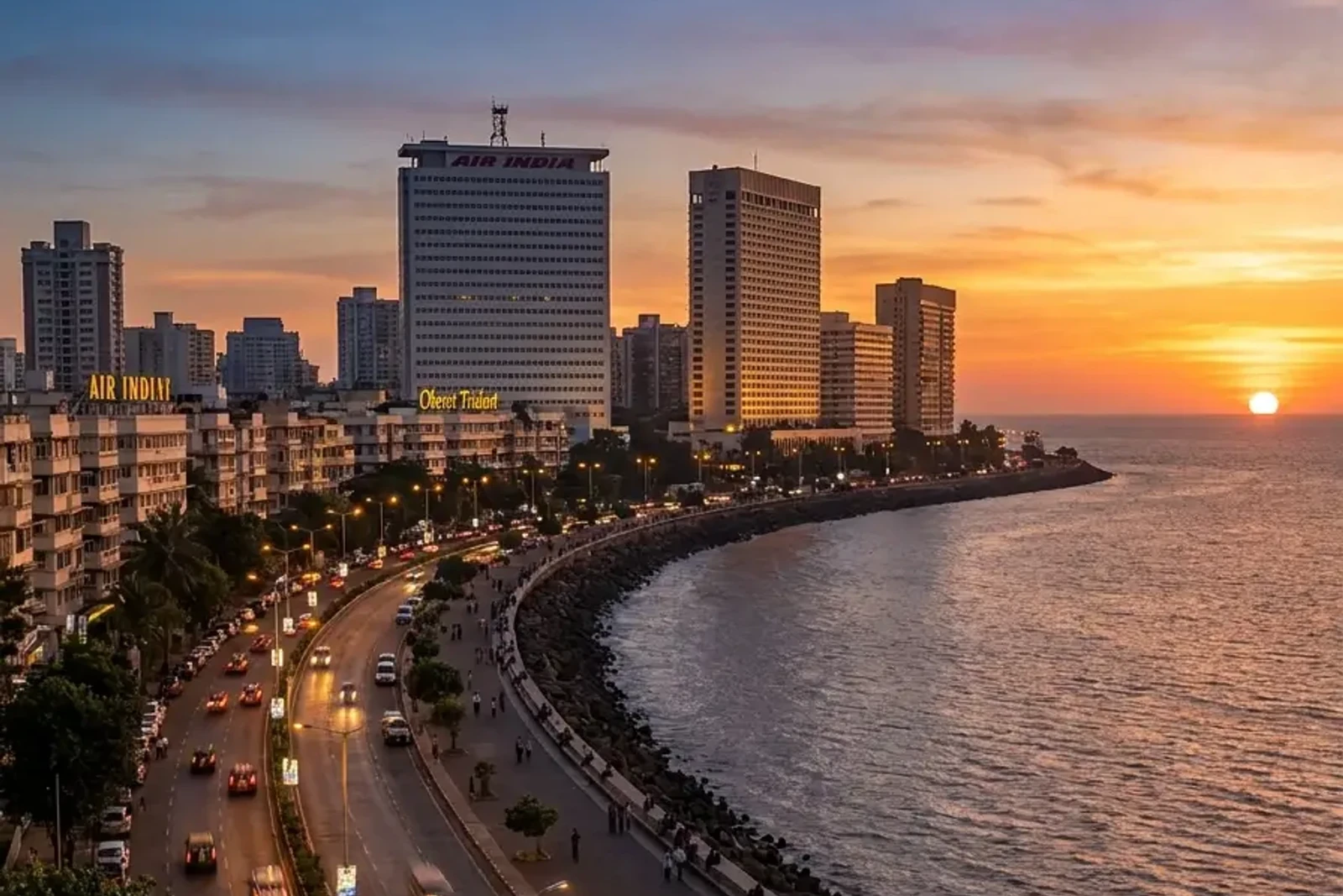 Mumbai skyline
