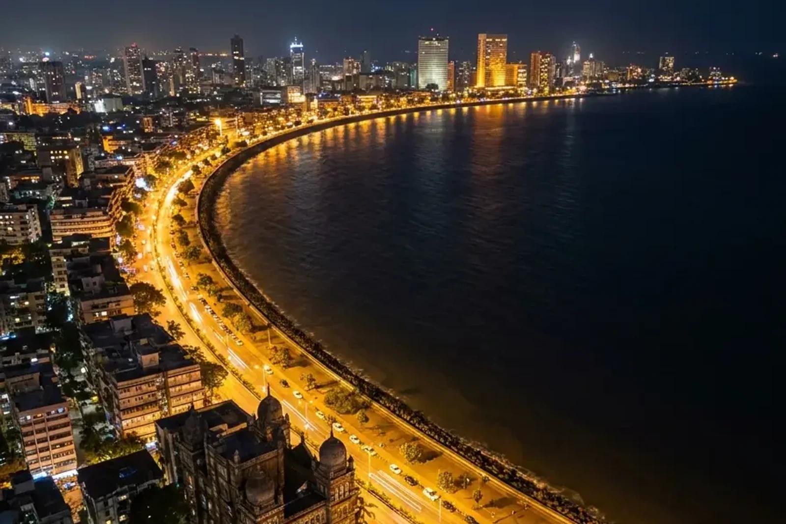 Marine Drive night