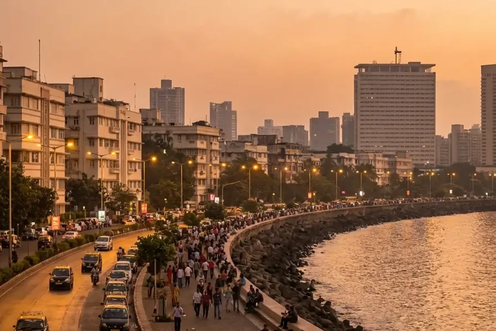 Mumbai skyline