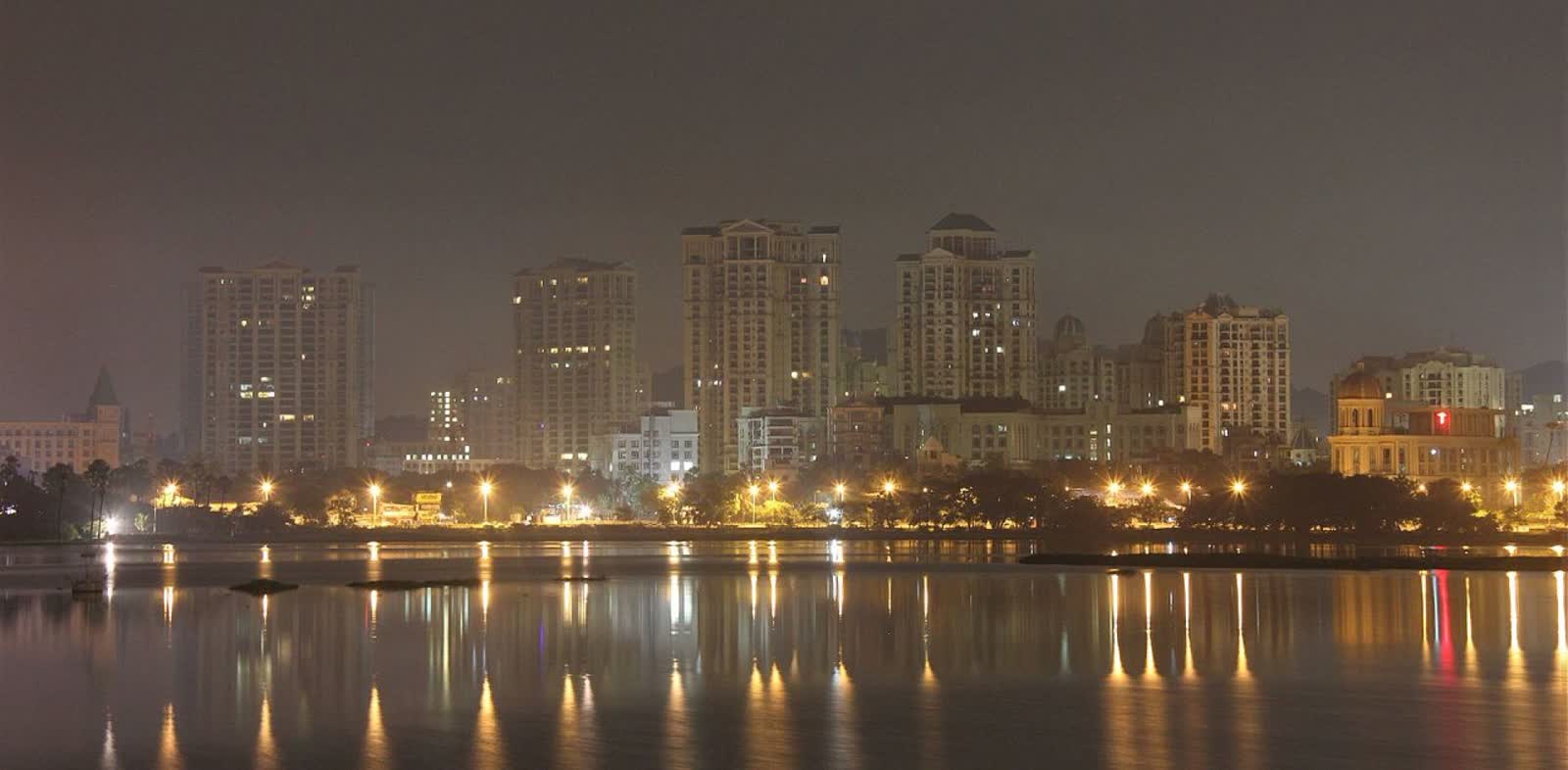 Hiranandani Gardens Powai skyline